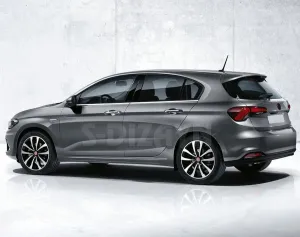 Drs Tuning Fiat Egea HB Krom Cam Çıtası 4 Prç. 2015 Üzeri (Mat Krom) A+ Kalite - Görsel 3