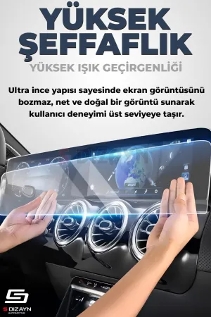 Drs Tuning Polo 8 İnç 9H Nano Multimedya Ekran Koruyucu (MAT) 2018-2020 A+ Kalite - Görsel 2