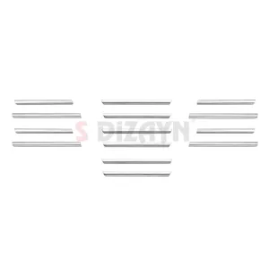 Drs Tuning Fiat Egea Krom Ön Tampon Alt Çıtası Diamond Model 14 Prç. 2020 Üzeri (Parlak Krom) A+ Kalite - Görsel 2