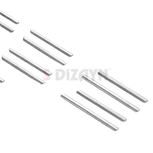 Drs Tuning Fiat Egea Krom Ön Tampon Alt Çıtası Diamond Model 14 Prç. 2020 Üzeri (Parlak Krom) A+ Kalite - Görsel 4