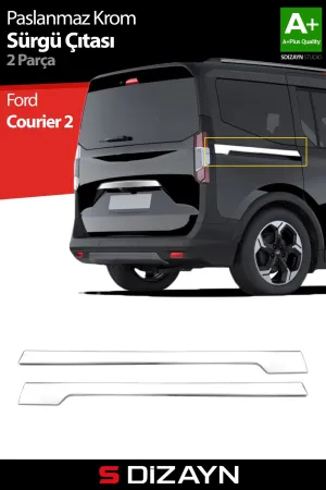 s-dizayn uyumlu Ford Courier Krom Sürgülü Kapı Çıtası 2 Prç. 2023 Üzeri A+ Kalite modelleri DRS Tuning'de. Kaliteli malzeme, hızlı kargo ve güvenli alışverişle