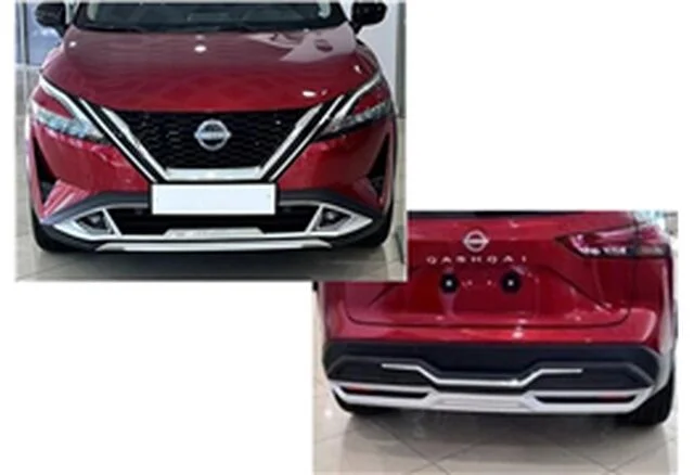 Drs Tuning Nissan Qashqai 3 Ön ve Arka Tampon Koruma Difüzör Seti 2021 Üzeri A+ Kalite