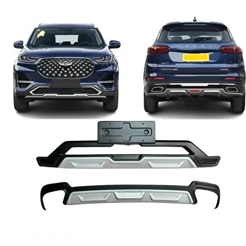 Drs Tuning Chery Tiggo 8 Ön ve Arka Tampon Koruma Difüzör Seti 2022-2025 A+ Kalite