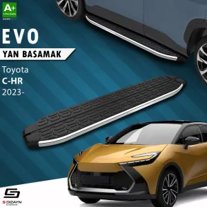 Toyota C-Hr 2 Evo Krom Yan Basamak 173 Cm 2023 Üzeri A+ Kalite