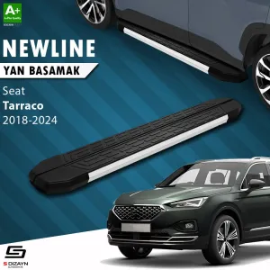 Seat Tarraco 2018-Günümüz (KN2) uyumlu NewLine Aluminyum Yan Basamak 193 Cm 2018-2024 A+ Kalite modelleri DRS Tuning'de. Kaliteli malzeme, hızlı kargo ve