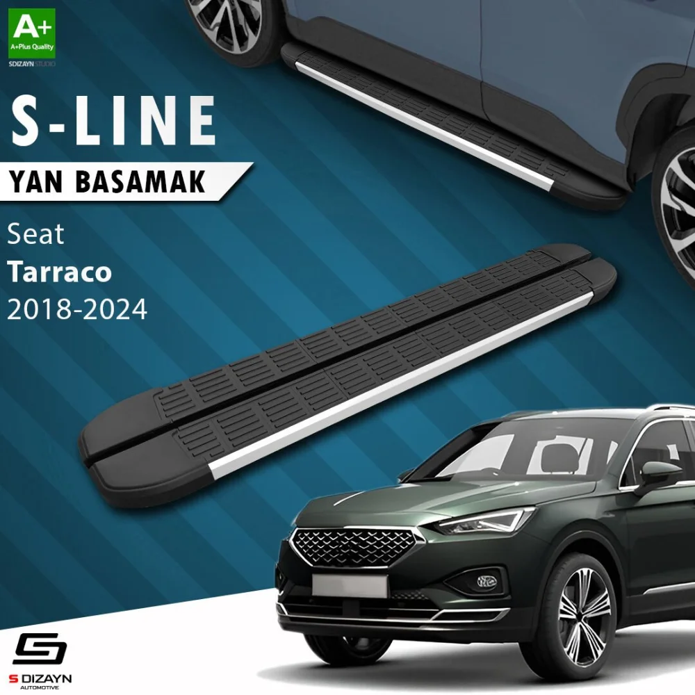 Seat Tarraco S-Line Aluminyum Yan Basamak 193 Cm 2018-2024 A+ Kalite