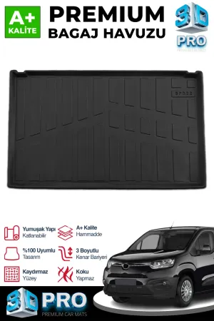 s-dizayn uyumlu Toyota Proace City Seperatörlü 3D Pro Bagaj Havuzu 2019 Üzeri A+ Kalite modelleri DRS Tuning'de. Kaliteli malzeme, hızlı kargo ve güvenli
