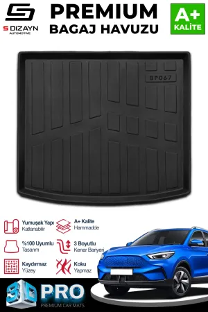 MG ZS 2017-Günümüz (ZS) uyumlu Elektrikli 3D Pro Bagaj Havuzu 2021 Üzeri A+ Kalite modelleri DRS Tuning'de. Kaliteli malzeme, hızlı kargo ve güvenli