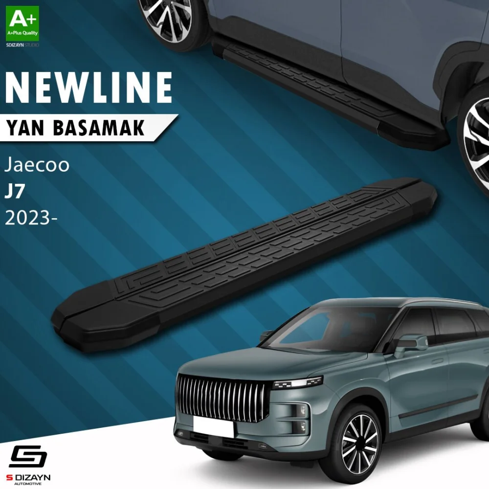 Jaecoo J7 NewLine Siyah Yan Basamak 183 Cm 2023 Üzeri
