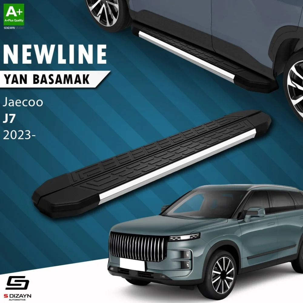 Jaecoo J7 NewLine Krom Yan Basamak 183 Cm 2023 Üzeri