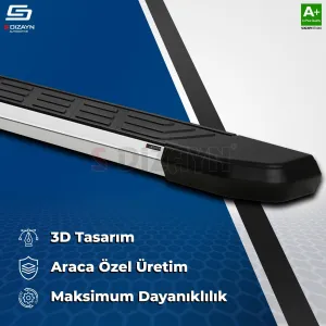 Jaecoo J7 NewLine Krom Yan Basamak 183 Cm 2023 Üzeri - Görsel 4
