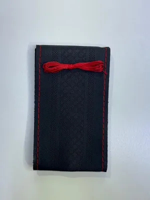 Direksiyon Simidi Kaplaması, 38 cm/15 inç Deri Direksiyon Simidi Kılıfı İğne ve İplikle El Yapımı thumb 2