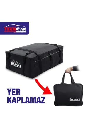 Oto Tavan Bagaj Çantası Portbagaj Araç Üstü Taşıma 530 Lt. - Görsel 2