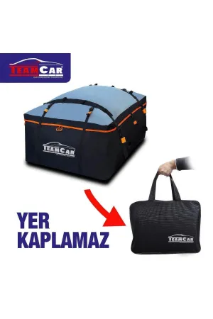 Oto Tavan Bagaj Çantası Portbagaj Araç Üstü Taşıma 350 Lt. - Görsel 2
