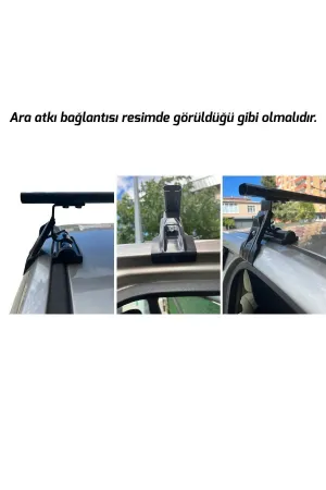Volvo V60 Tavan Sepeti Ve Oluksuz Ara Atkı Tavan Çıtasız Araçlara - Görsel 3