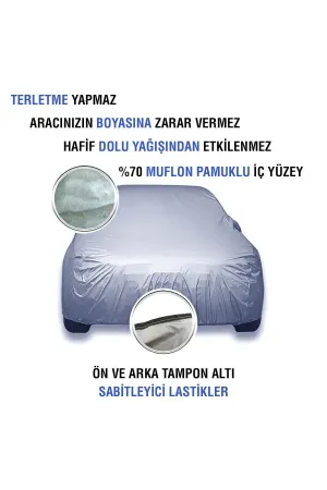 Coptiauto Drs Tuning Audi A4 Sedan 2015 Sonrası Branda Lüks %70 Müflonlu Doludan Etkilenmez No:9 - Görsel 3