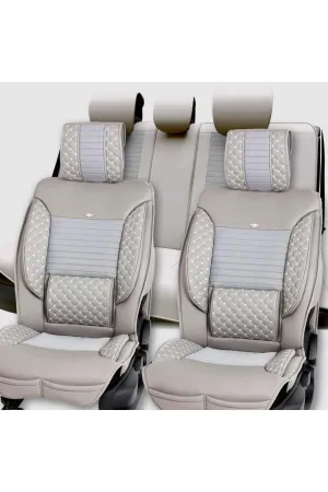 Fiat Egea Sedan Lüks Deri Oto Koltuk Kılıfı Ön/arka Set - Görsel 2