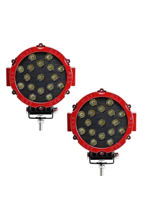 Cenk Oto uyumlu Off Road Sis Lambası Kırmızı 16 Cm Yuvarlak 17 Led 2 Adet modelleri DRS Tuning'de. Kaliteli malzeme, hızlı kargo ve güvenli alışverişle hemen