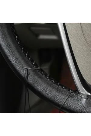 Drs Tuning Alfa Romeo 156 Direksiyon Kılıfı Siyah Dikmeli Hakiki Deri Dikişli - Görsel 2