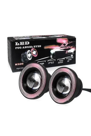 Cenk Oto uyumlu Mercekli Angel Yuvarlak Led Kırmızı Sis Farı 8.9cm Metal Gövde modelleri DRS Tuning'de. Kaliteli malzeme, hızlı kargo ve güvenli alışverişle