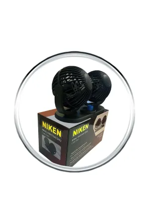 Oto Vantilatör Çift Fanlı Torpido Üstü 2 Kademeli 12 Volt - Görsel 2