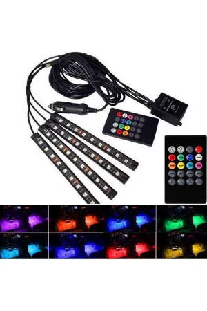 Cenk Oto uyumlu Araç Içi Aydınlatma Sorelis Kumandalı Müziğe Duyarlı 12 Led Ayak Altı Led - 7 Renk Rgb Pro modelleri DRS Tuning'de. Kaliteli malzeme, hızlı