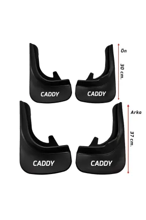 Drs Tuning Caddy Paçalık Tozluk Çamurluk Ön Arka 4 Lü Set - Görsel 2