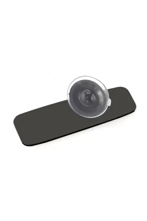 Oto Iç Dikiz Aynası Vantuzlu Ayna Düz Cam 24 cm - Görsel 4