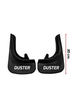 Dacia Duster Uyumlu Paçalık Tozluk Çamurluk Ön 2 Li Set - Görsel 2