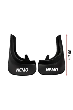 Citroen Nemo Uyumlu Paçalık Tozluk Çamurluk Ön 2 Li Set - Görsel 2