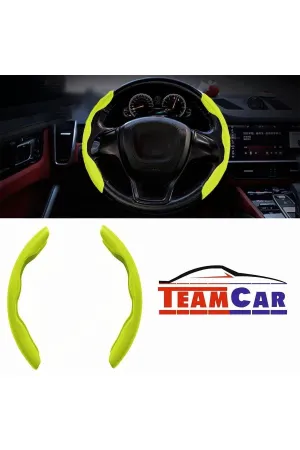 Cenk Oto uyumlu Oto Direksiyon Kaydırmaz Spor Kapak Fosfor Sarı Tüm Araçlara modelleri DRS Tuning'de. Kaliteli malzeme, hızlı kargo ve güvenli alışverişle