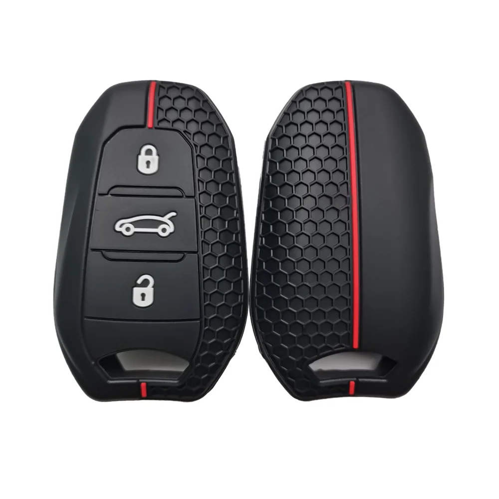 Drs Tuning Anahtar kabı siyah-kırmızı çizgili SYPD76