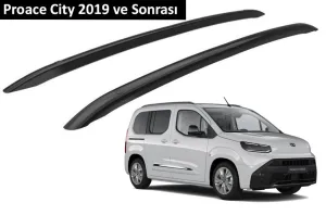 UNC uyumlu Toyota Proace City 2019 ve Sonrası Orjinal Tip OEM Tavan Çıtası (Siyah Renk) modelleri DRS Tuning'de. Kaliteli malzeme, hızlı kargo ve güvenli