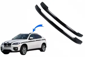 BMW X6 2008-2014 (E71) uyumlu E71 2008-2015 Orjinal Model Siyah Tavan Çıtası (İthal) modelleri DRS Tuning'de. Kaliteli malzeme, hızlı kargo ve güvenli