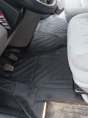 Drs Tuning Transporter T6 2015-2019 Premium Seri Araca Özel 3D Havuzlu Oto Paspas - Görsel 3