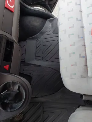 Drs Tuning Transporter T6 2015-2019 Premium Seri Araca Özel 3D Havuzlu Oto Paspas - Görsel 4