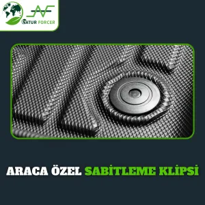 Seat Leon 2012-2020 Premium Seri Araca Özel 3D Havuzlu Oto Paspas - Görsel 4