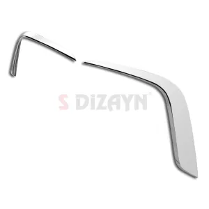 Drs Tuning VW Tiguan Krom Arka Tampon Difüzör Çıtası OEM Still 2 Prç. 2024 Üzeri A+ Kalite - Görsel 3