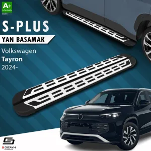 S-Dizayn Volkswagen Tayron 2 S-Plus Gri Yan Basamak 193 Cm 2024 Üzeri A+ Kalite thumb 1