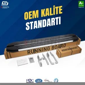 S-Dizayn Volkswagen Tayron 2 NewLine Aluminyum Yan Basamak 193 Cm 2024 Üzeri A+ Kalite thumb 2