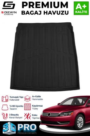 Volkswagen Passat 2010-2014 (B7) uyumlu B7 3D Pro Bagaj Havuzu 2010-2015 A+ Kalite modelleri DRS Tuning'de. Kaliteli malzeme, hızlı kargo ve güvenli