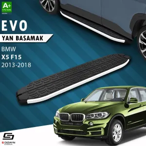 BMW X5 2013-2018 (F15) uyumlu F15 Evo Aluminyum Yan Basamak 193 Cm 2013-2018 A+ Kalite modelleri DRS Tuning'de. Kaliteli malzeme, hızlı kargo ve güvenli