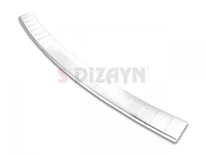 Drs Tuning Dacia Lodgy Krom Arka Tampon Eşiği 2012 Üzeri A+ Kalite - Görsel 3