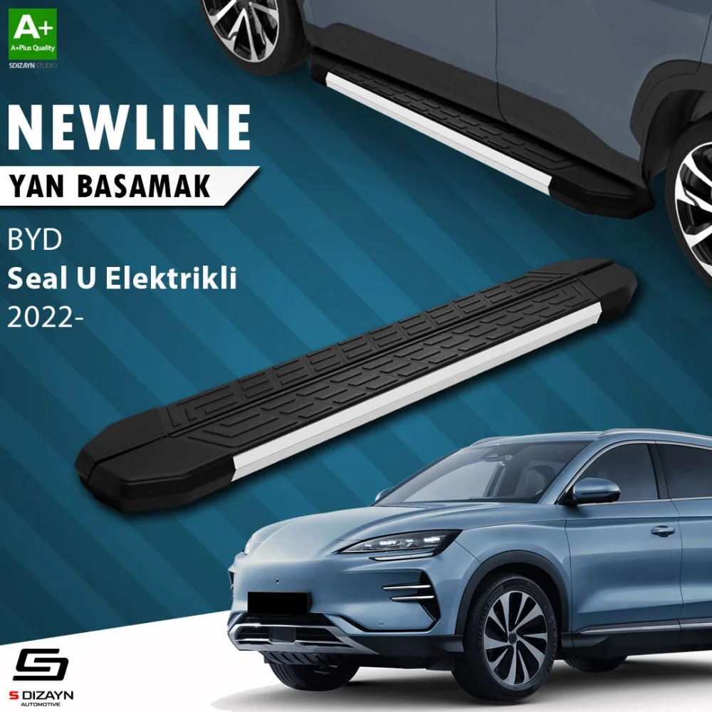 BYD Seal U Elektrikli NewLine Aluminyum Yan Basamak 193 Cm 2022 Üzeri A+ Kalite
