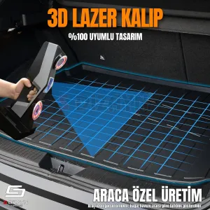 Drs Tuning Chery Tiggo 7 Pro 3D Pro Bagaj Havuzu 2022 Üzeri A+ Kalite - Görsel 3