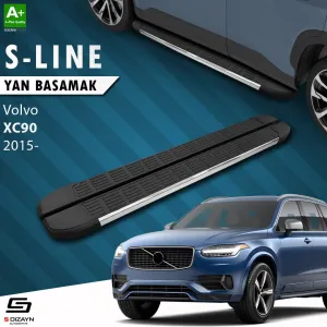 Volvo XC90 2015-Günümüz (B) uyumlu 2 S-Line Krom Yan Basamak 193 Cm 2015 Üzeri modelleri DRS Tuning'de. Kaliteli malzeme, hızlı kargo ve güvenli alışverişle