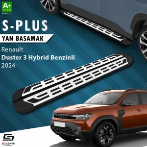 S-Dizayn Renault Duster 3 Hybrid Benzinli S-Plus Gri Yan Basamak 183 Cm 2024 Üzeri A+ Kalite thumb 1