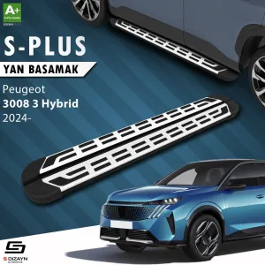 s-dizayn uyumlu Peugeot 3008 3 Hybrid S-Plus Gri Yan Basamak 183 Cm 2024 Üzeri A+ Kalite modelleri DRS Tuning'de. Kaliteli malzeme, hızlı kargo ve güvenli