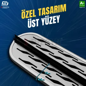 BYD Atto 3 OEM Still Pro V2 Aluminyum Yan Basamak 183 Cm 2022 Üzeri - Görsel 3