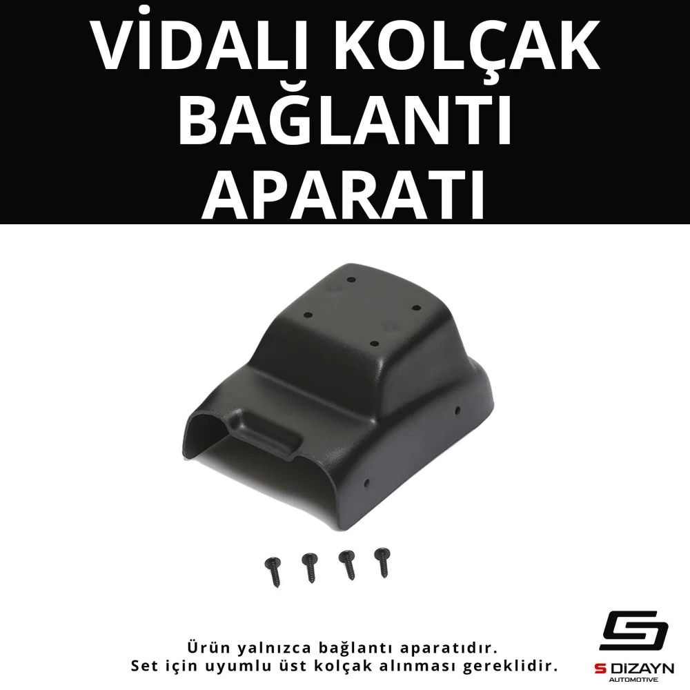 Drs Tuning Citroen C-Elysee Vidalı Kol Dayama Kolçak Alt Adaptör 2012 Üzeri A+ Kalite